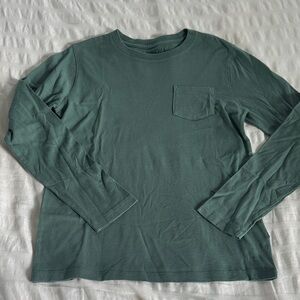 Crewcuts Forest Green Long Sleeve Tee